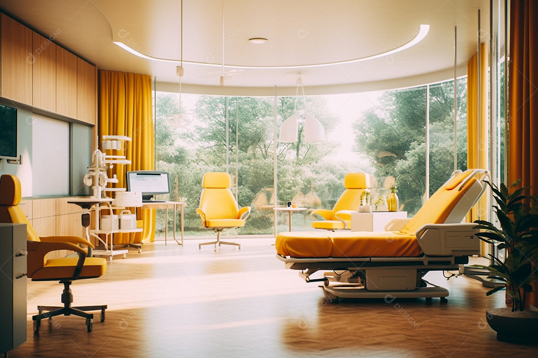 Imagem realista de cômodo de uma casa