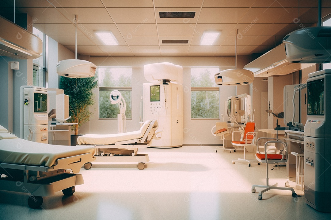 Imagem realista de cômodo de uma casa