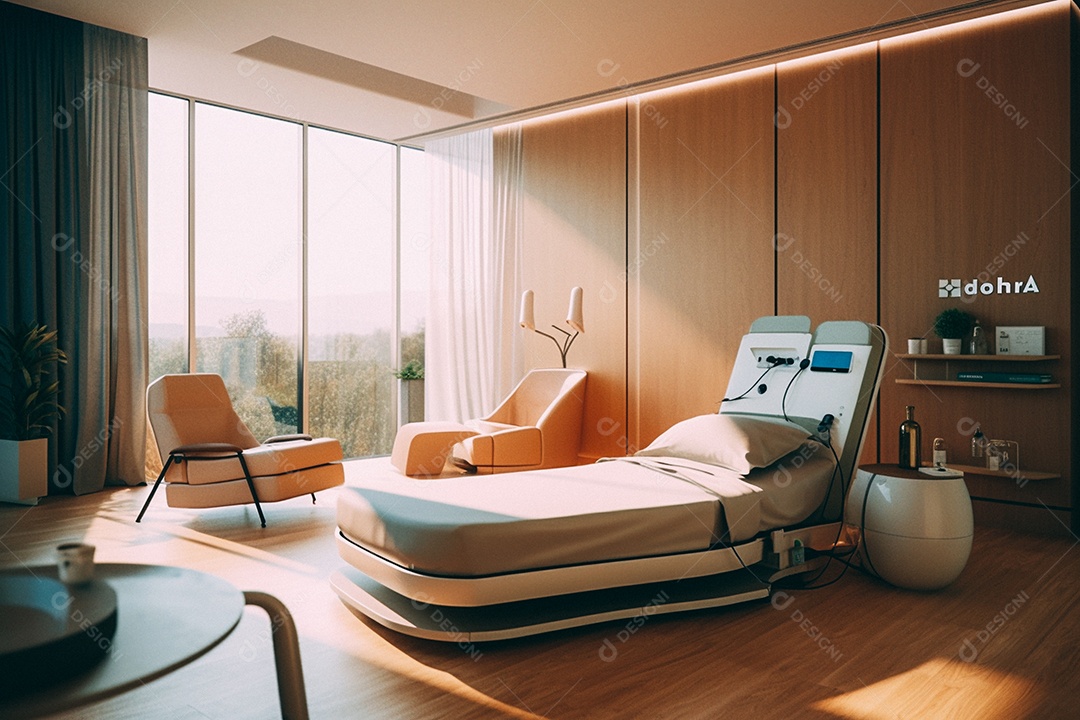 Imagem realista de cômodo de uma casa