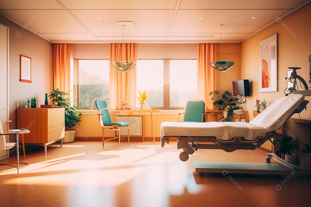 Imagem realista de cômodo de uma casa