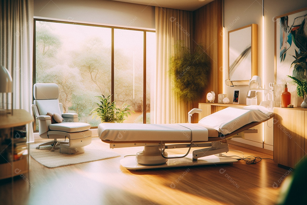 Imagem realista de cômodo de uma casa