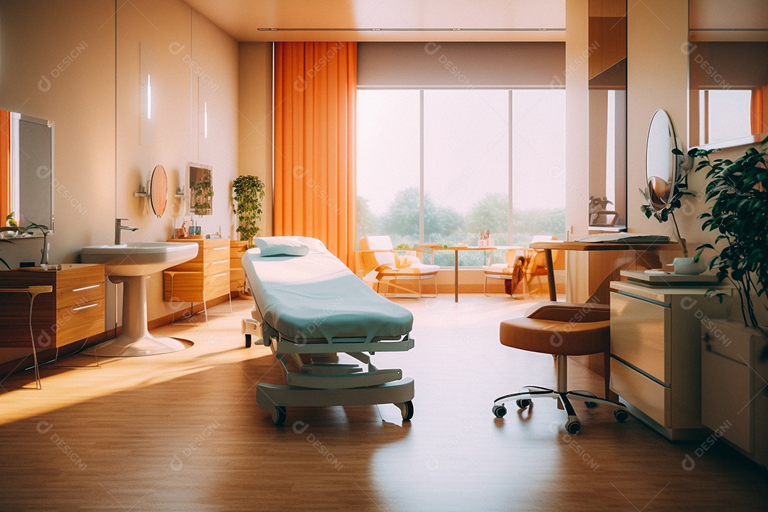 Imagem realista de cômodo de uma casa