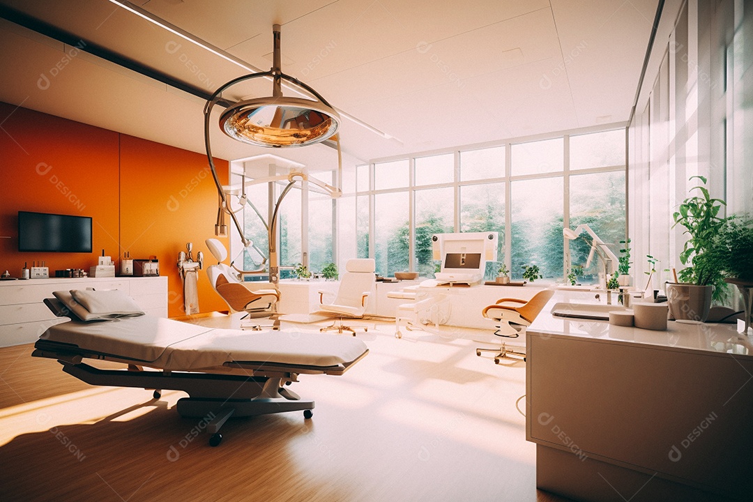 Imagem realista de cômodo de uma casa