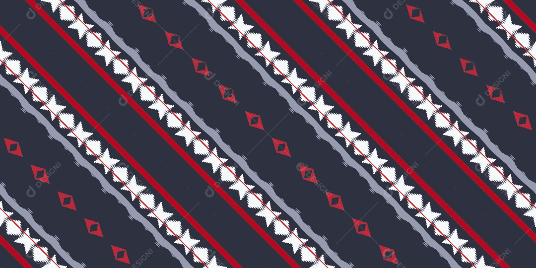 Ilustração Padrão Textura Estampa Fundo Geométrico Colorida Vetor EPS