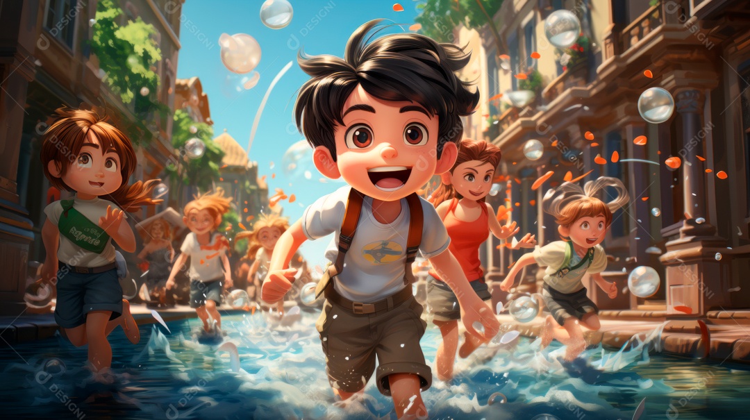 Songkran Dia 13 a 15 de abril.