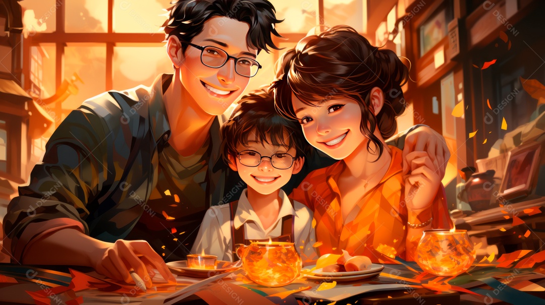 Dia da família tailandesa, 14 de abril.