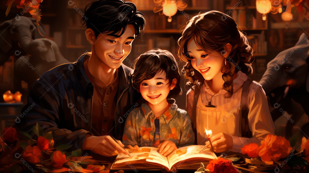 Dia da família tailandesa, 14 de abril.