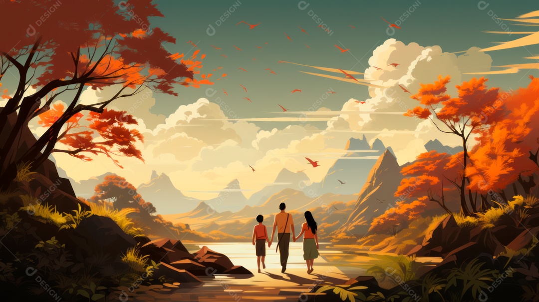 Dia da família tailandesa, 14 de abril.