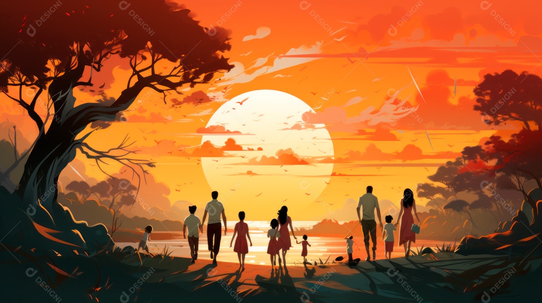 Dia da família tailandesa, 14 de abril.