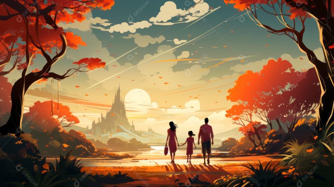 Dia da família tailandesa, 14 de abril.