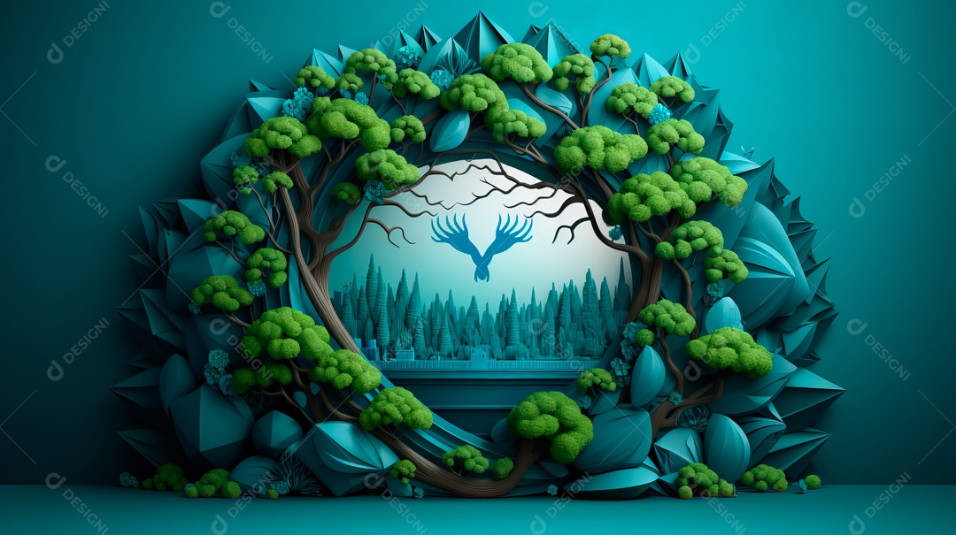 Proteja o Dia da Terra: a importância de amar a natureza IA generativa.