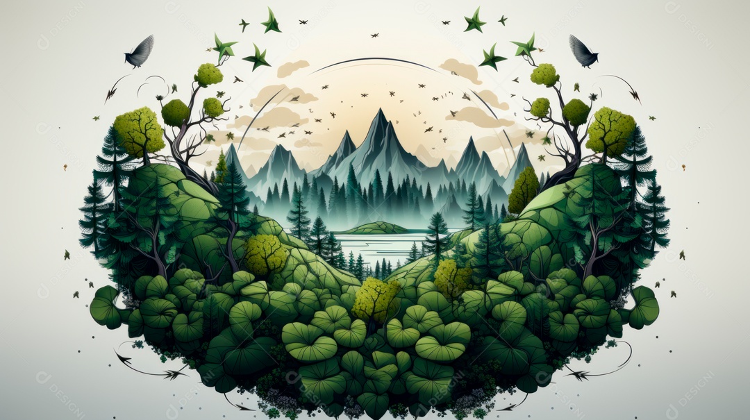 Proteja o Dia da Terra: a importância de amar a natureza IA generativa.