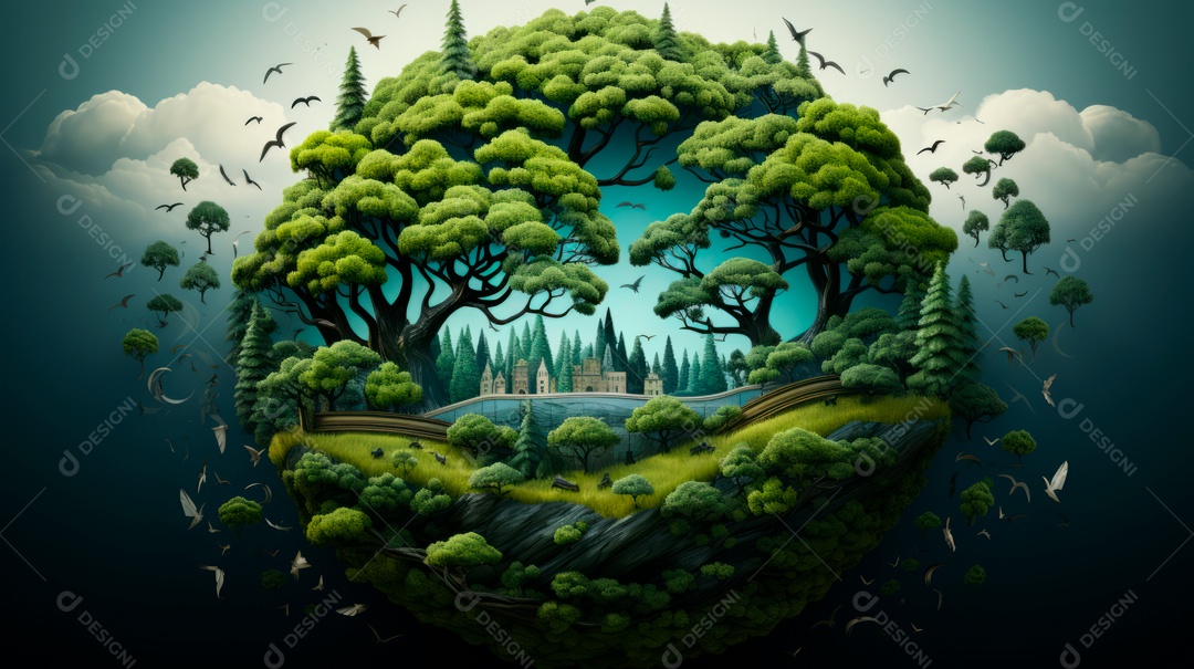 Proteja o Dia da Terra: a importância de amar a natureza IA generativa.