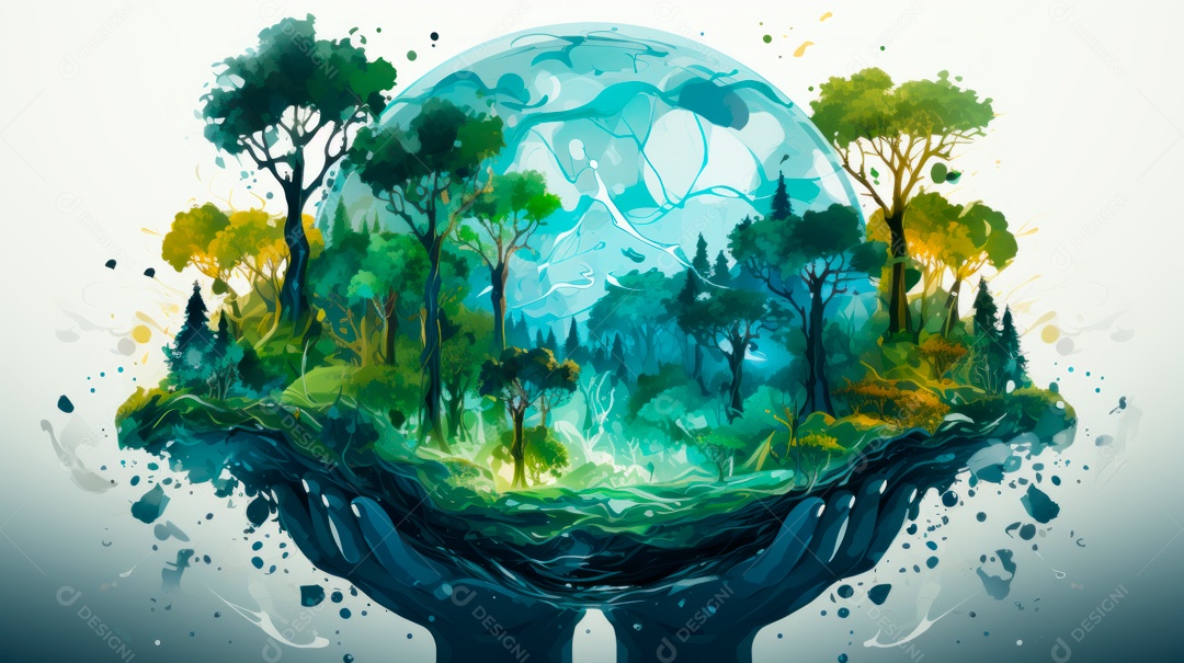 Proteja o Dia da Terra: a importância de amar a natureza IA generativa.