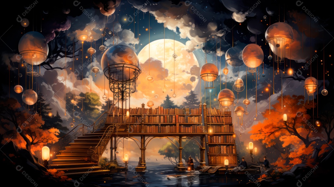 Dia Internacional dos Livros e Direitos Autorais, 23 de abril IA Generativa.