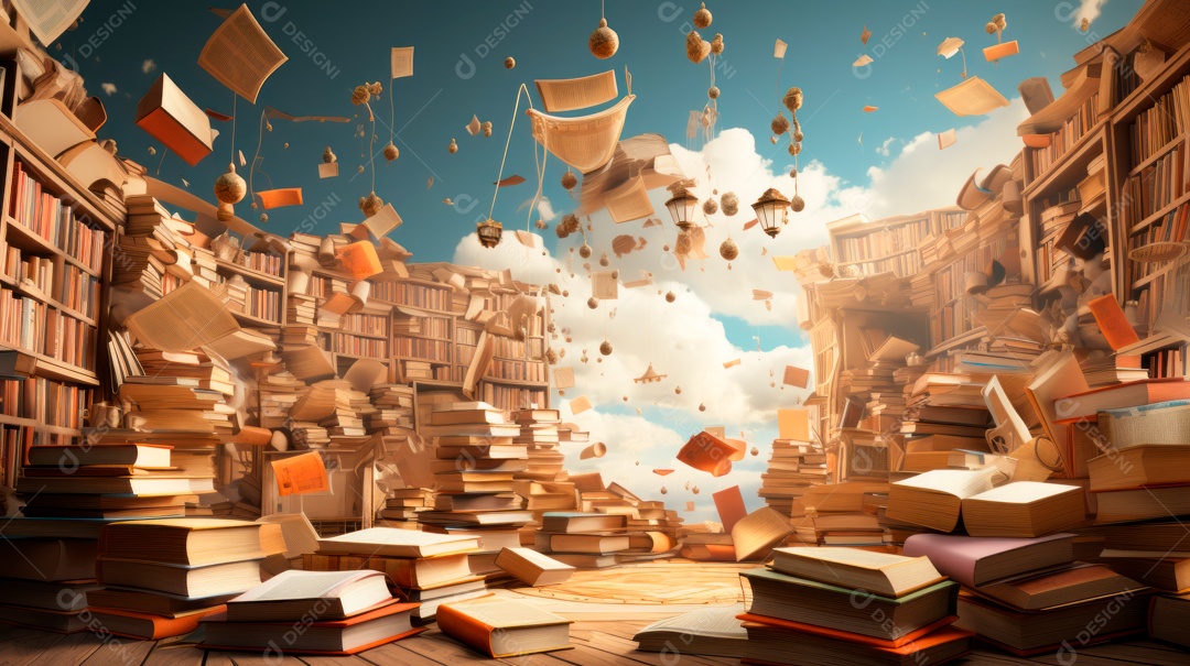 Dia Internacional dos Livros e Direitos Autorais, 23 de abril IA Generativa.