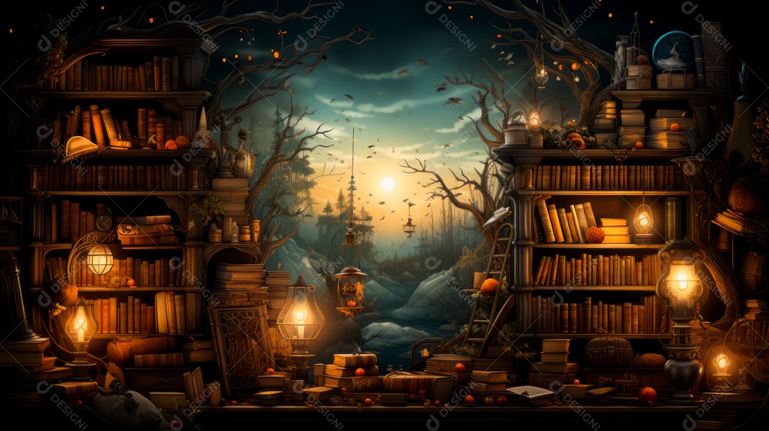 Dia Internacional dos Livros e Direitos Autorais, 23 de abril IA Generativa.