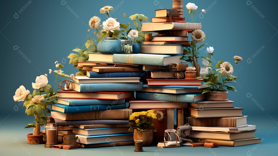 Dia Internacional dos Livros e Direitos Autorais, 23 de abril IA Generativa.