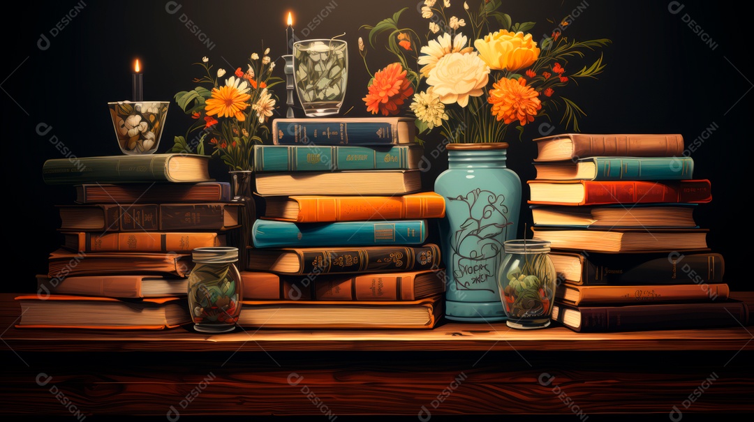 Dia Internacional dos Livros e Direitos Autorais, 23 de abril IA Generativa.