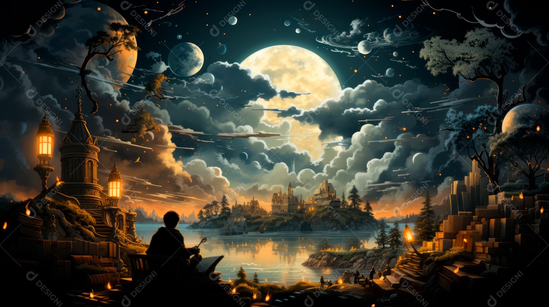 Dia Internacional dos Livros e Direitos Autorais, 23 de abril IA Generativa.