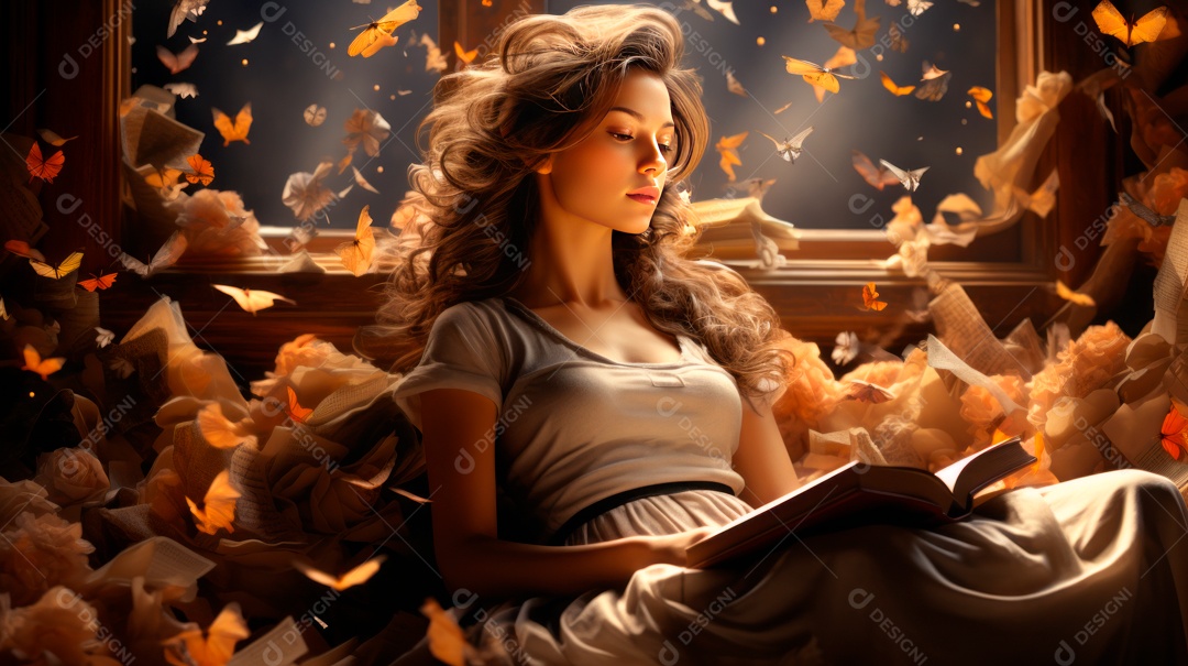 Dia Internacional dos Livros e Direitos Autorais, 23 de abril IA Generativa.