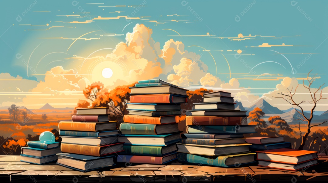 Dia Internacional dos Livros e Direitos Autorais, 23 de abril IA Generativa.