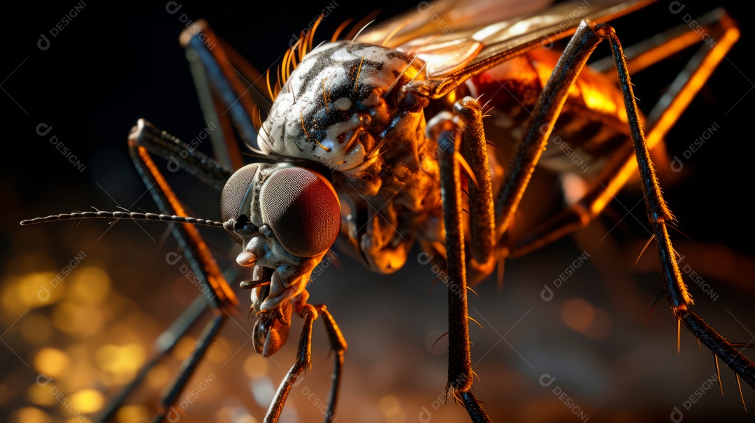 Dia Mundial da Luta Contra Malária, 25 de abril IA generativa.