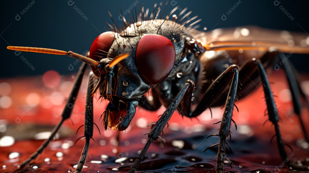 Dia Mundial da Luta Contra Malária, 25 de abril IA generativa.