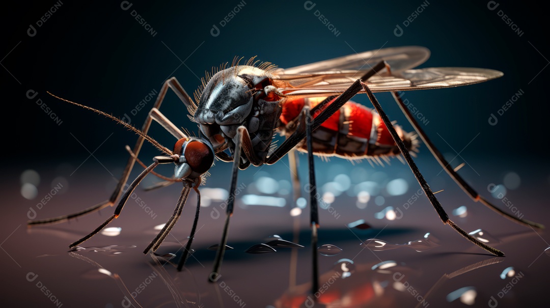 Dia Mundial da Luta Contra Malária, 25 de abril IA generativa.