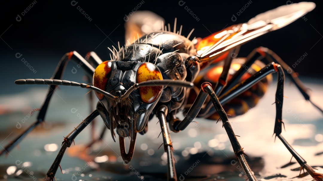 Dia Mundial da Luta Contra Malária, 25 de abril IA generativa.