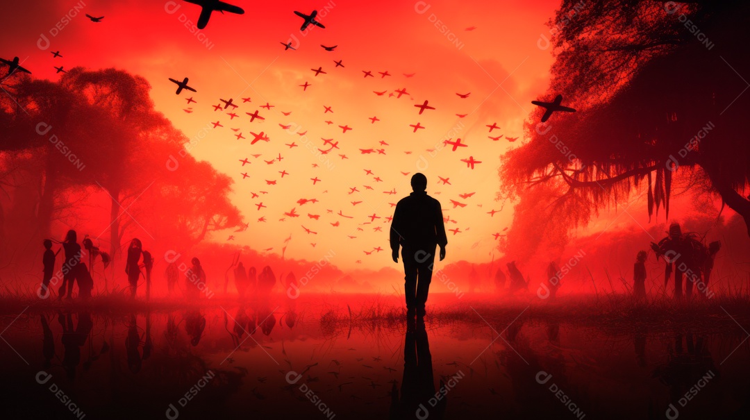 Dia Mundial da Luta Contra Malária, 25 de abril IA generativa.