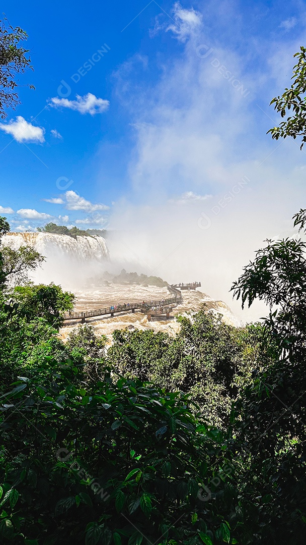 Cataratas do iguaçu. Garganta do Diabo