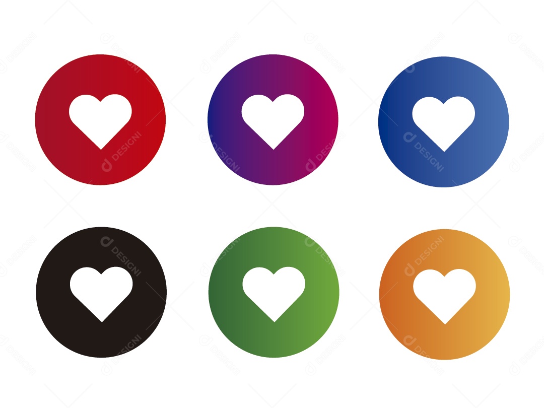 Conjunto de Ícones de Coações Ilustração Vetor EPS