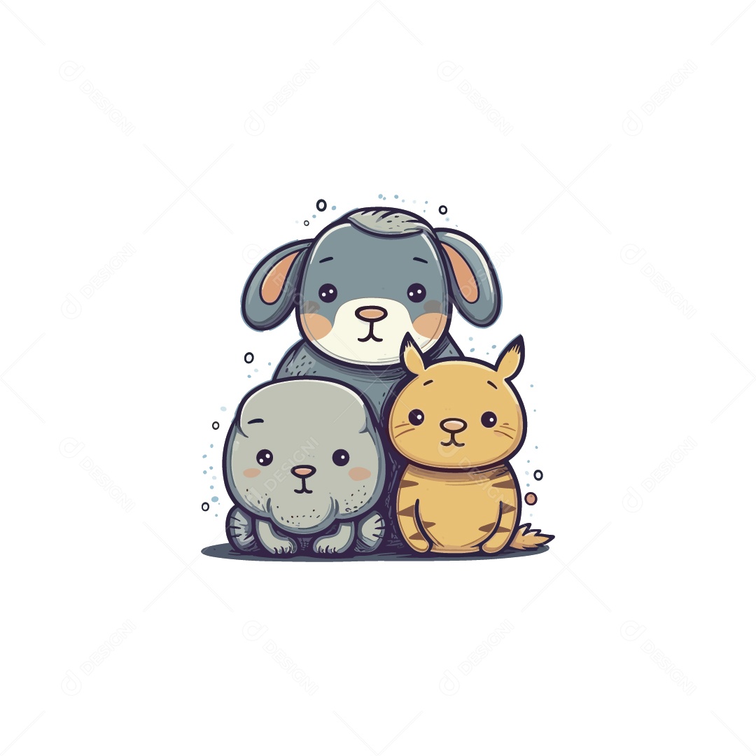 Ilustração de Animais Vetor EPS