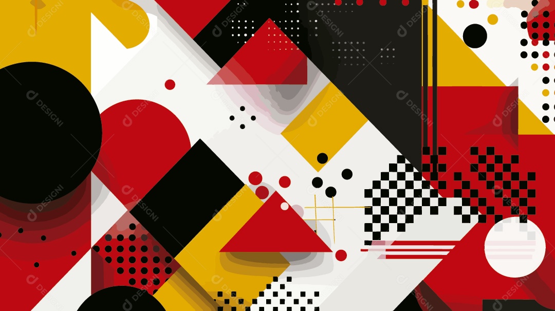 Padrão Geométrico Minimalista Ilustração Vetor EPS