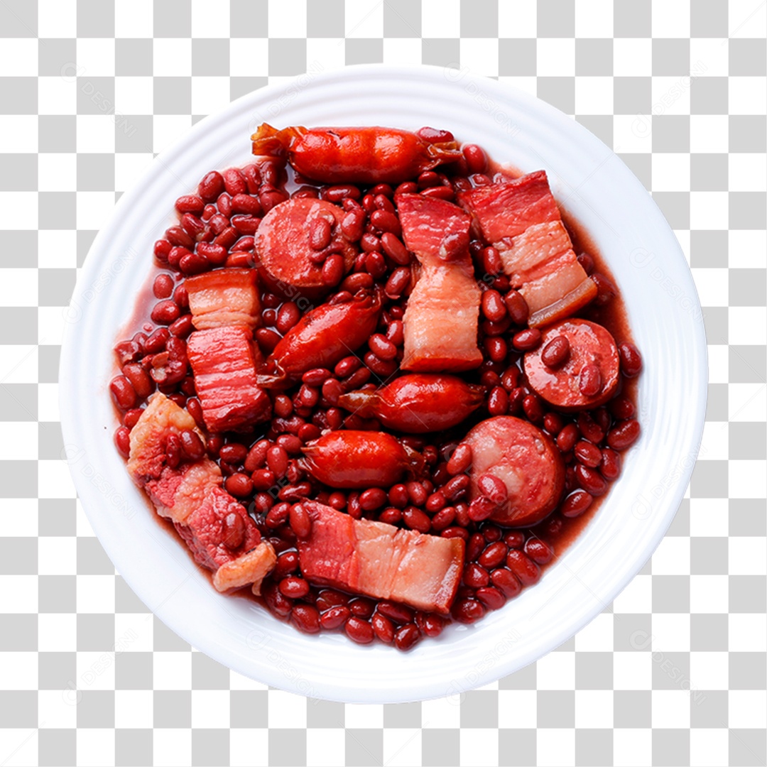 Prato com feijoada