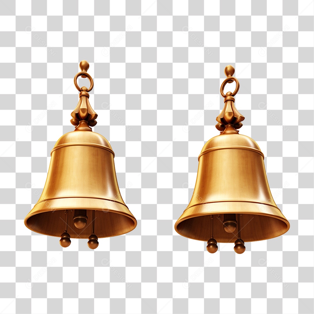 Sinos de Natal PNG Transparente