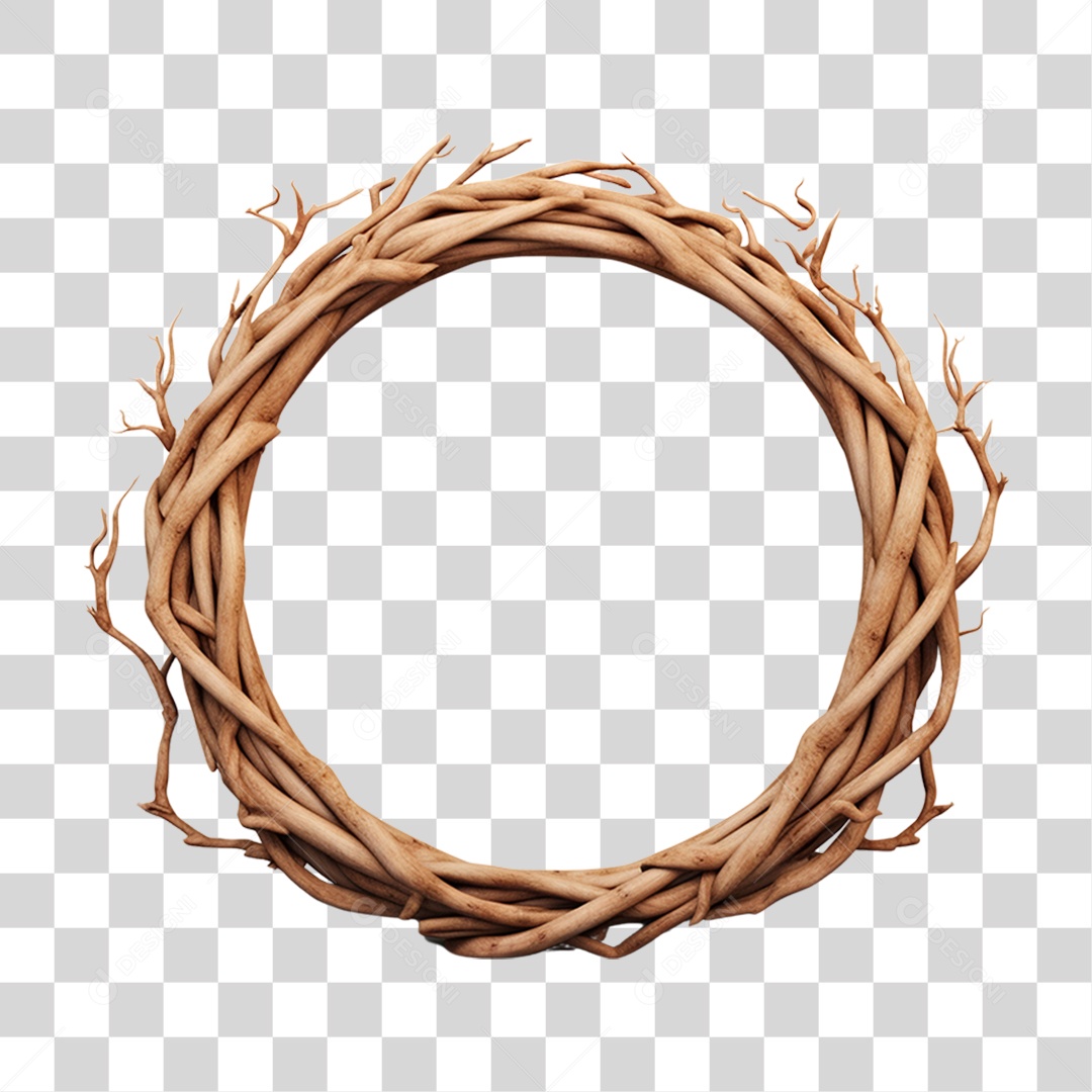 Coroa de Espinhos PNG Transparente