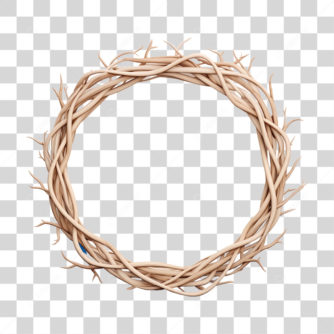 Coroa de Espinhos PNG Transparente