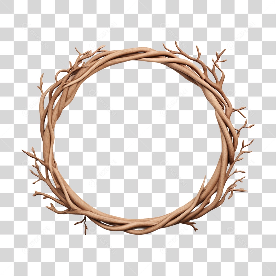 Coroa de Espinhos PNG Transparente