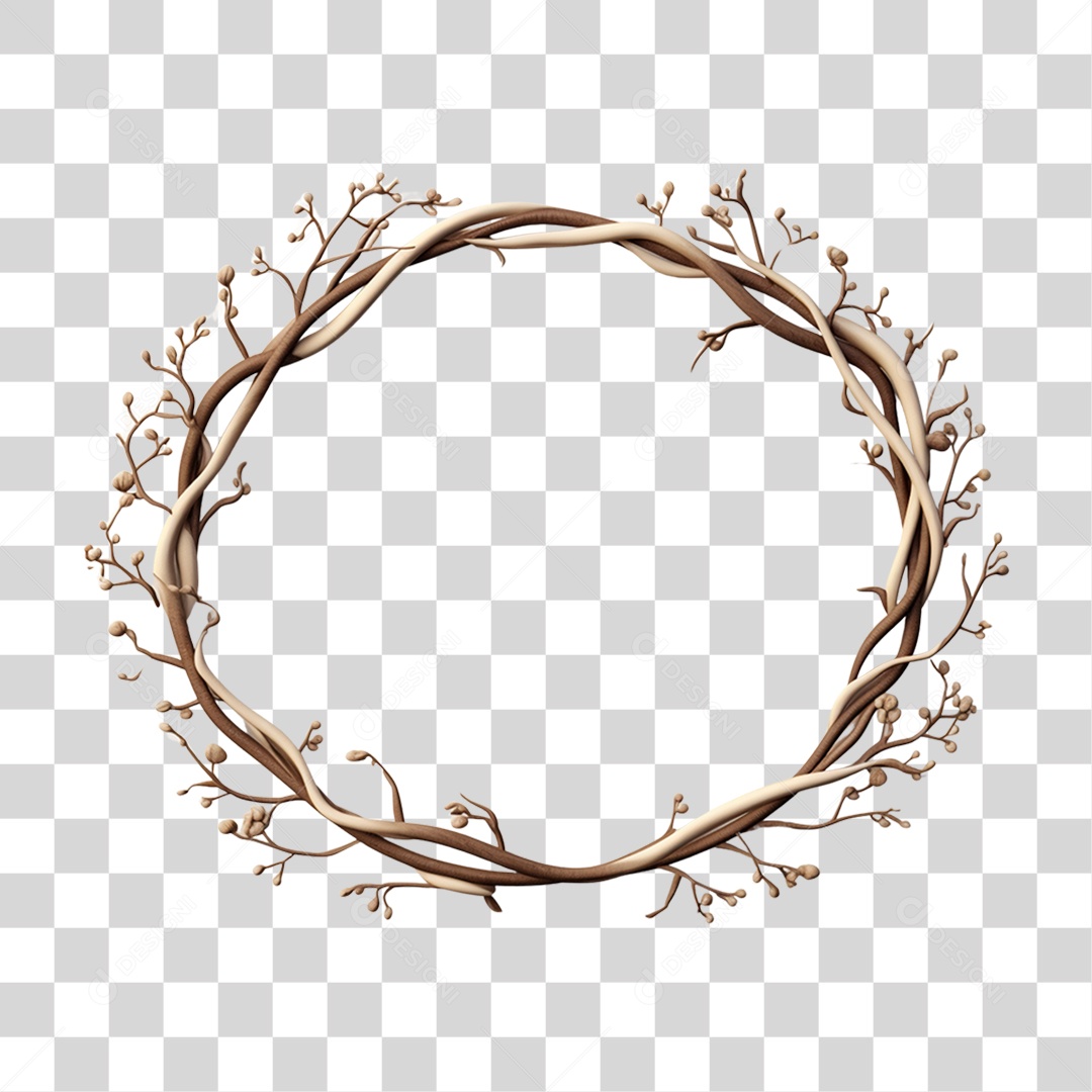 Coroa de Espinhos PNG Transparente