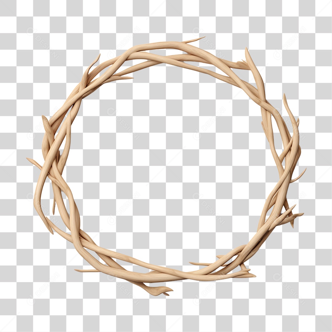 Coroa de Espinhos PNG Transparente