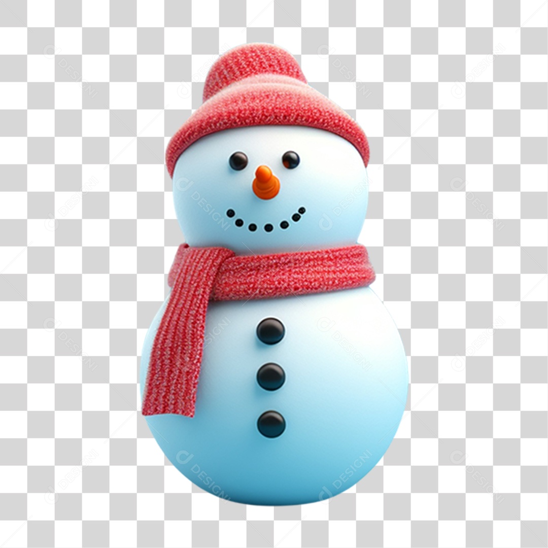 Enfeite Decorações Boneco de Natal PNG Transparente