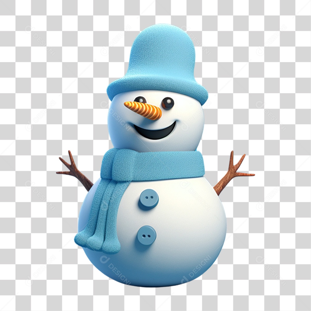 Boneco de Neve Enfeites para o Natal PNG Transparente