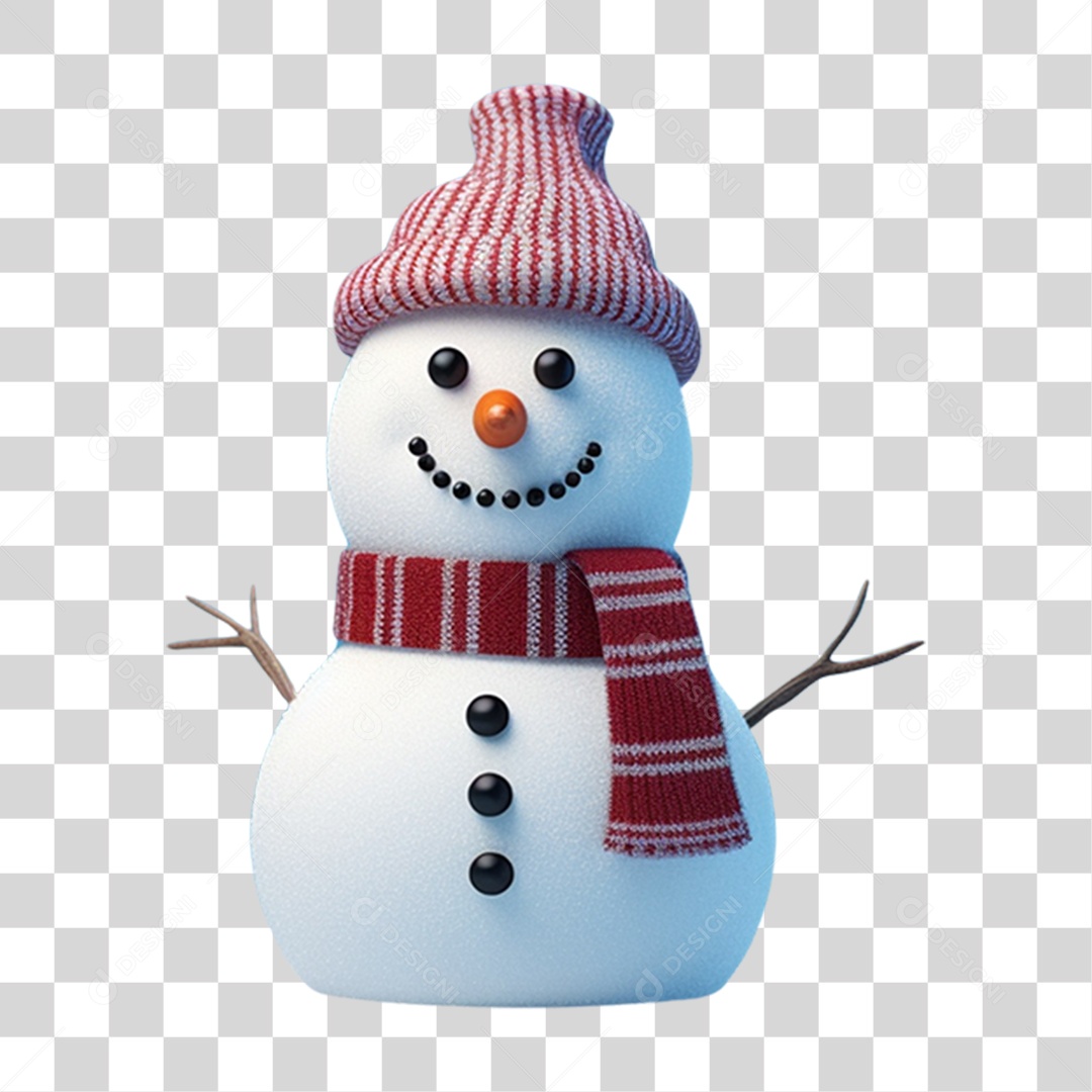 Enfeite Decorações Boneco de Natal PNG Transparente