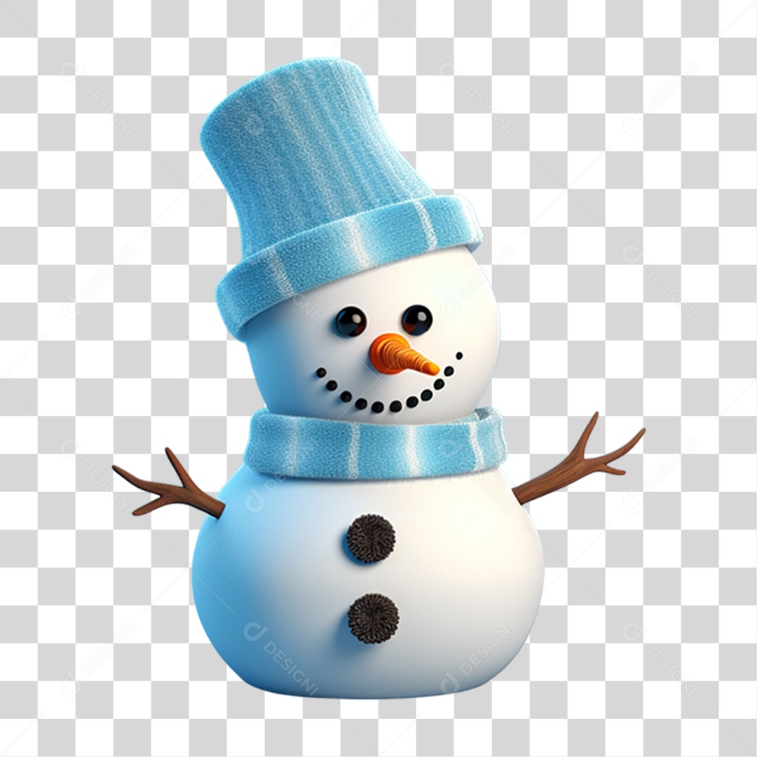 Enfeite Decorações Boneco de Natal PNG Transparente