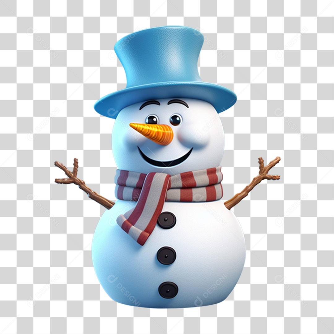 Enfeite Decorações Boneco de Natal PNG Transparente