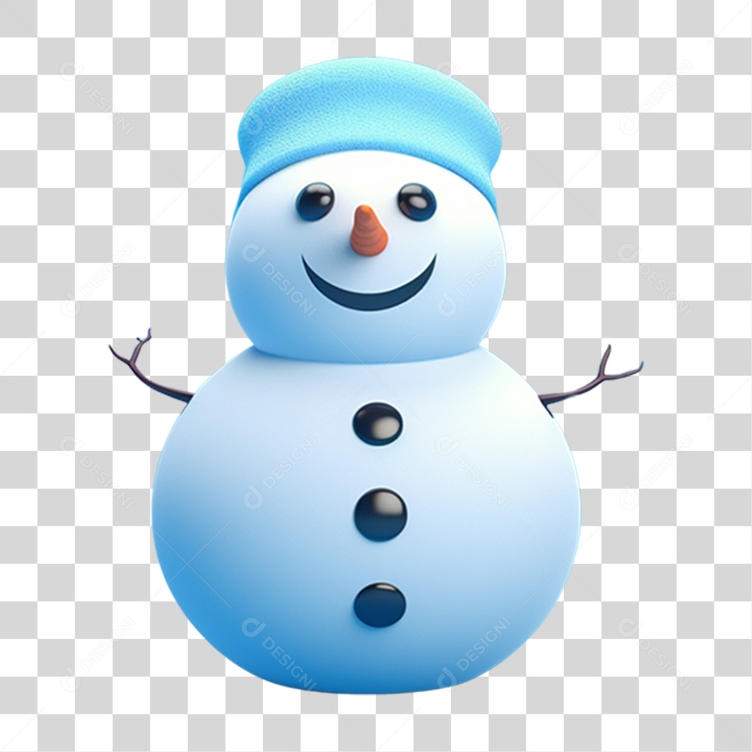 Enfeite Decorações Boneco de Natal PNG Transparente