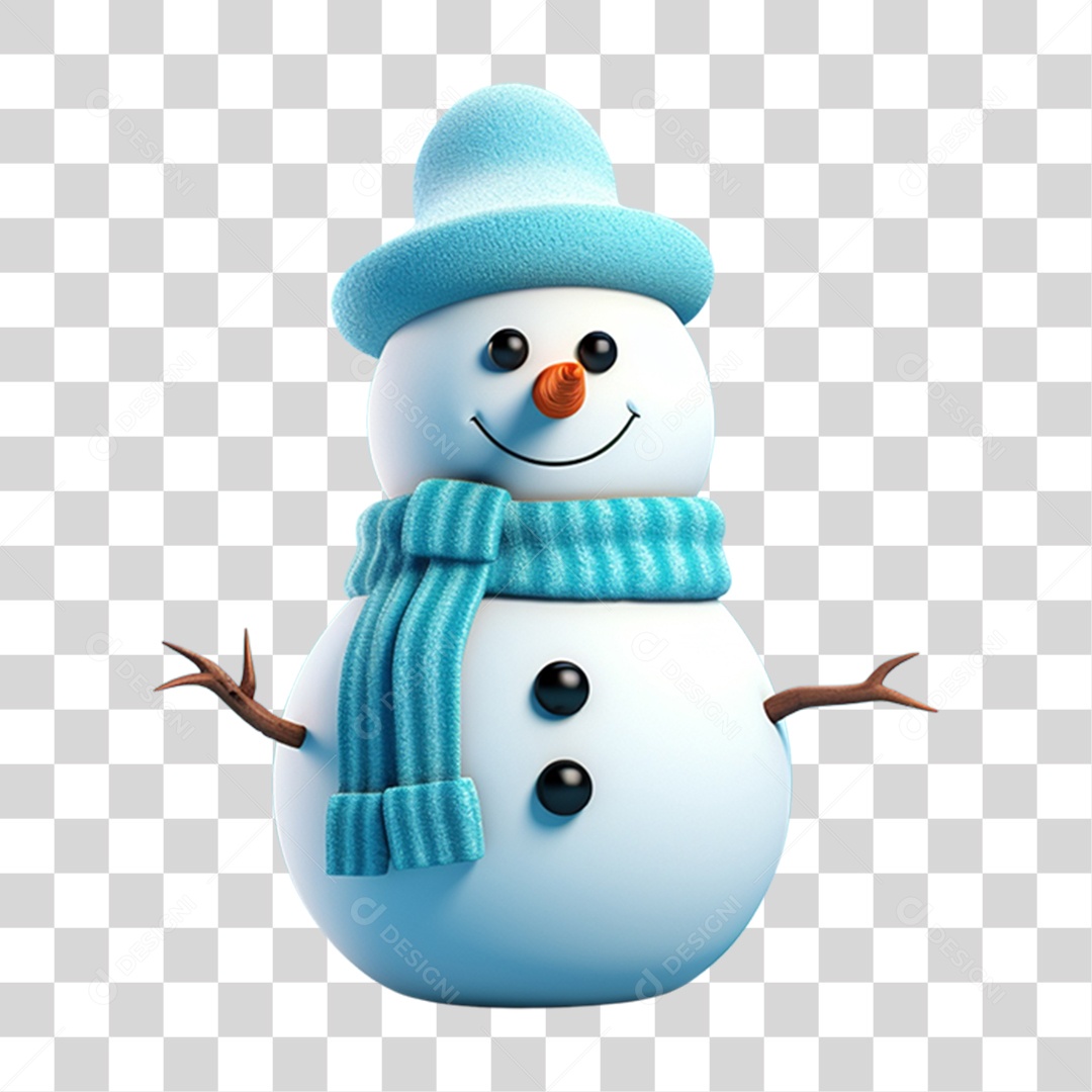 Enfeite Decorações Boneco de Natal PNG Transparente