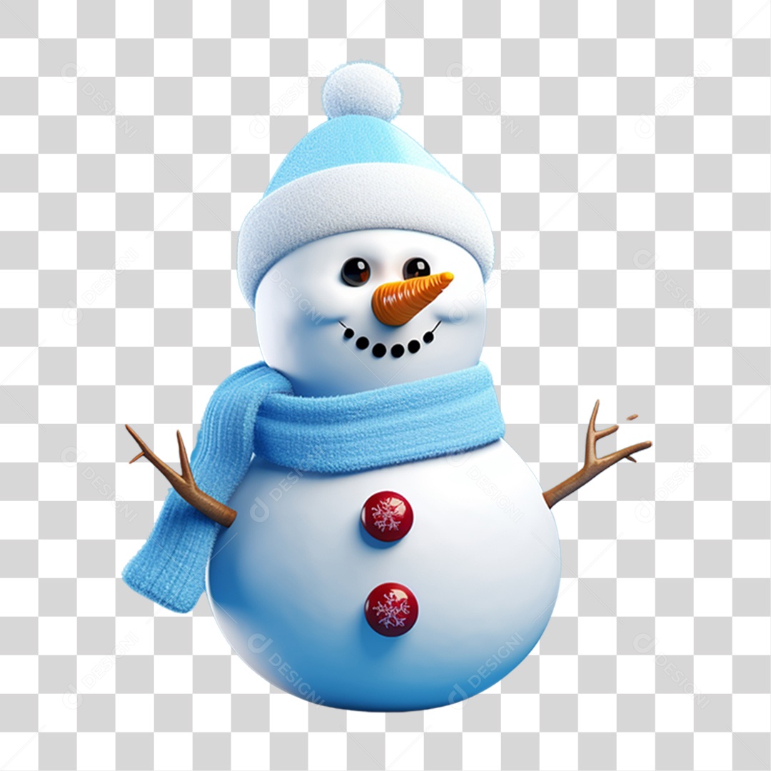 Enfeite Decorações Boneco de Natal PNG Transparente